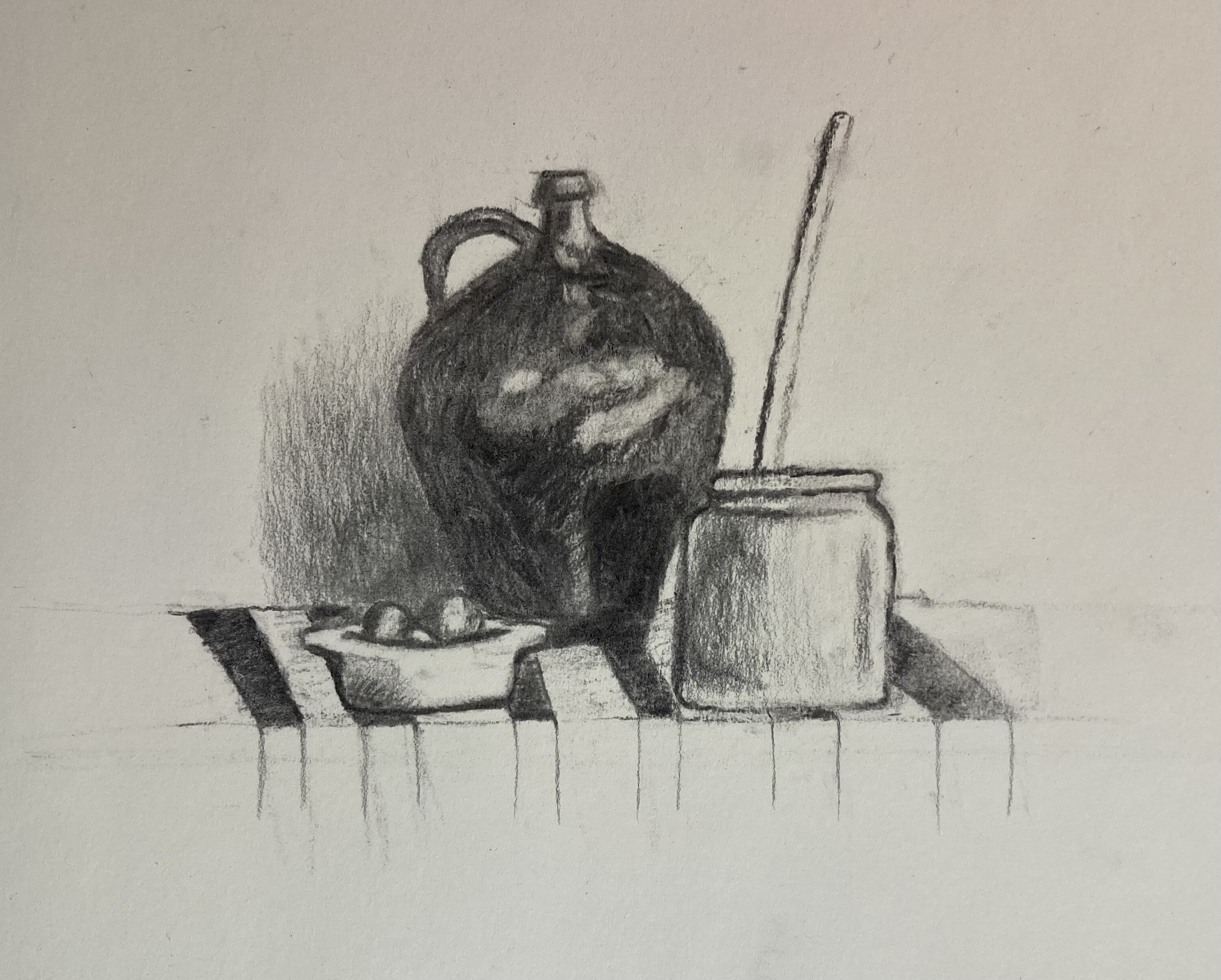 Dessiner une nature morte simple de Carla le 16 février 2023