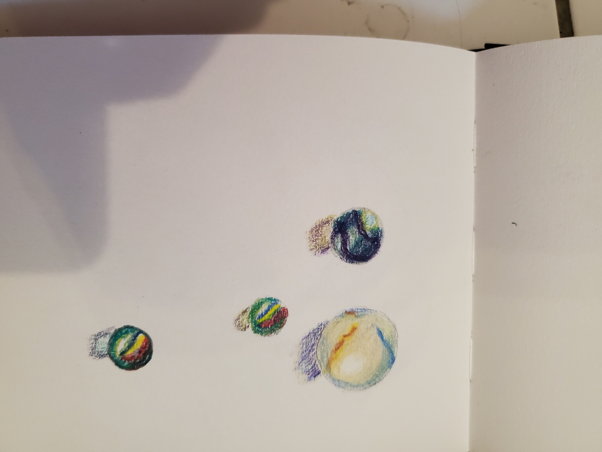 Dessiner des billes de Nathalie le 24 février 2023