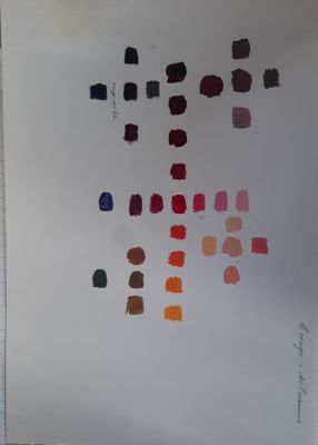 Découverte des couleurs à l'acrylique : Le Rouge de Janick le 09 mars 2023