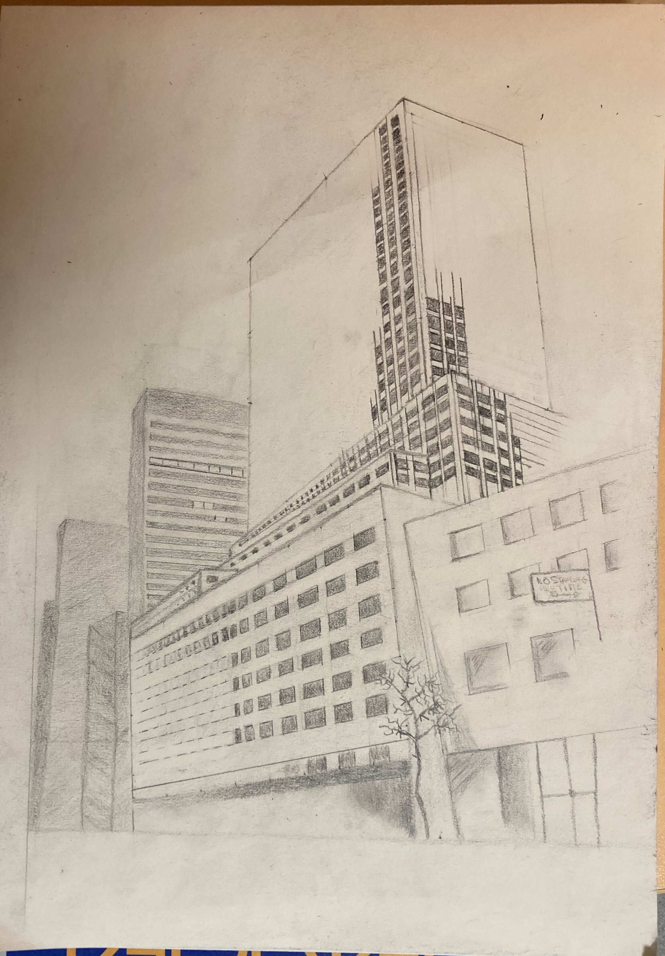Dessiner un paysage Urbain de Carla le 10 mars 2023
