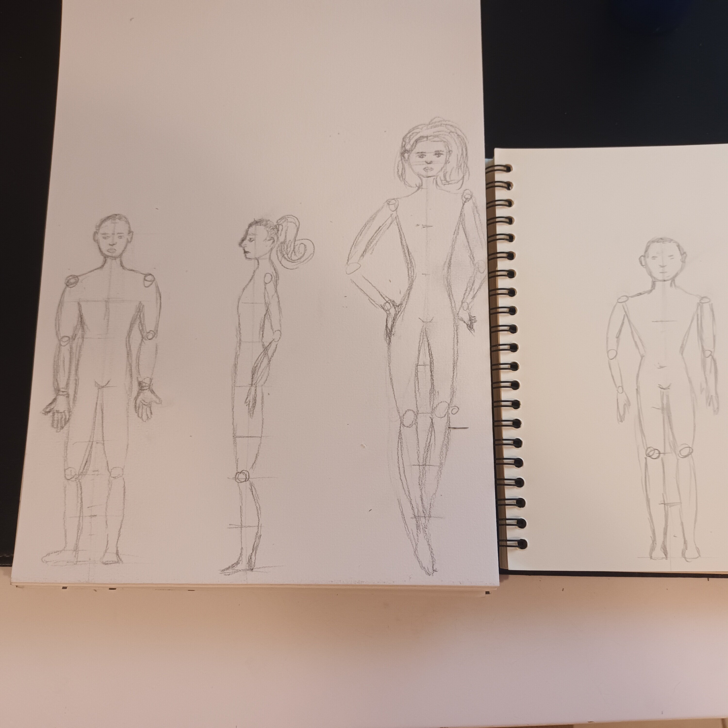 Les proportions du corps humain en Dessin de Annie le 19 mars 2023