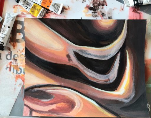 Un drapé à l'acrylique de Janick le 28 mars 2023