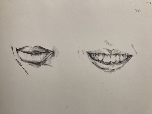 Dessiner le visage : La bouche de Carla le 02 avril 2023