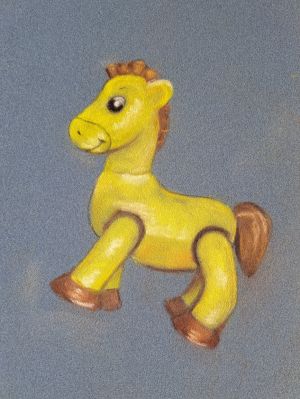 Un petit jouet au pastel de Anne-marie le 24 avril 2023