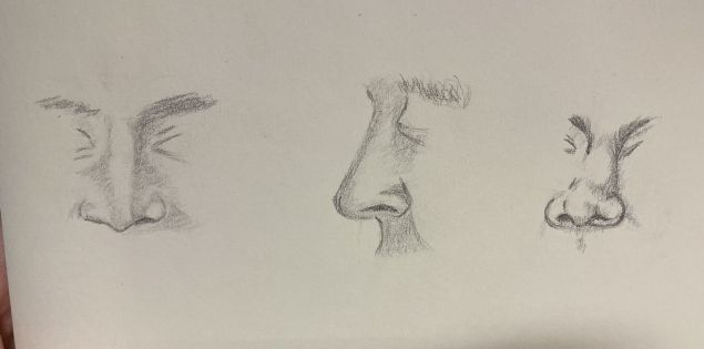 Dessiner le visage : Le nez de Carla le 28 avril 2023
