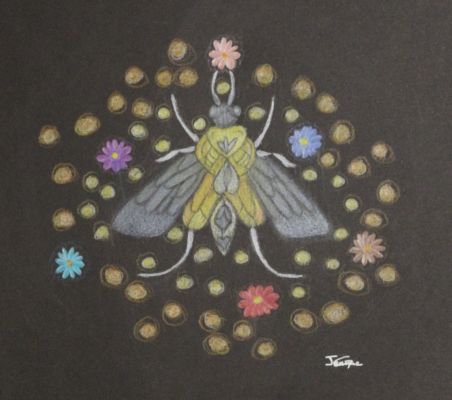 Concours de Printemps : Coloriage de Printemps de Jeanne le 29 avril 2023