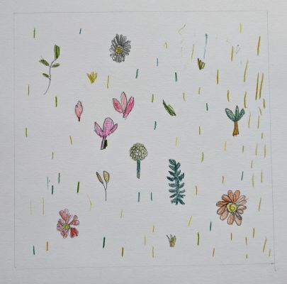 Concours de Printemps : Coloriage de Printemps de Joséphine le 30 avril 2023