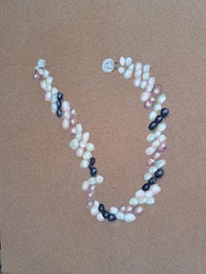 Un collier de perles au pastel de Anne-marie le 06 mai 2023