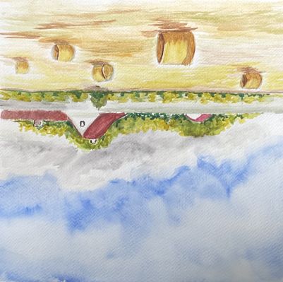 Des Ciels changeants à l'Aquarelle : l'été ! de Sylvie le 19 septembre 2023