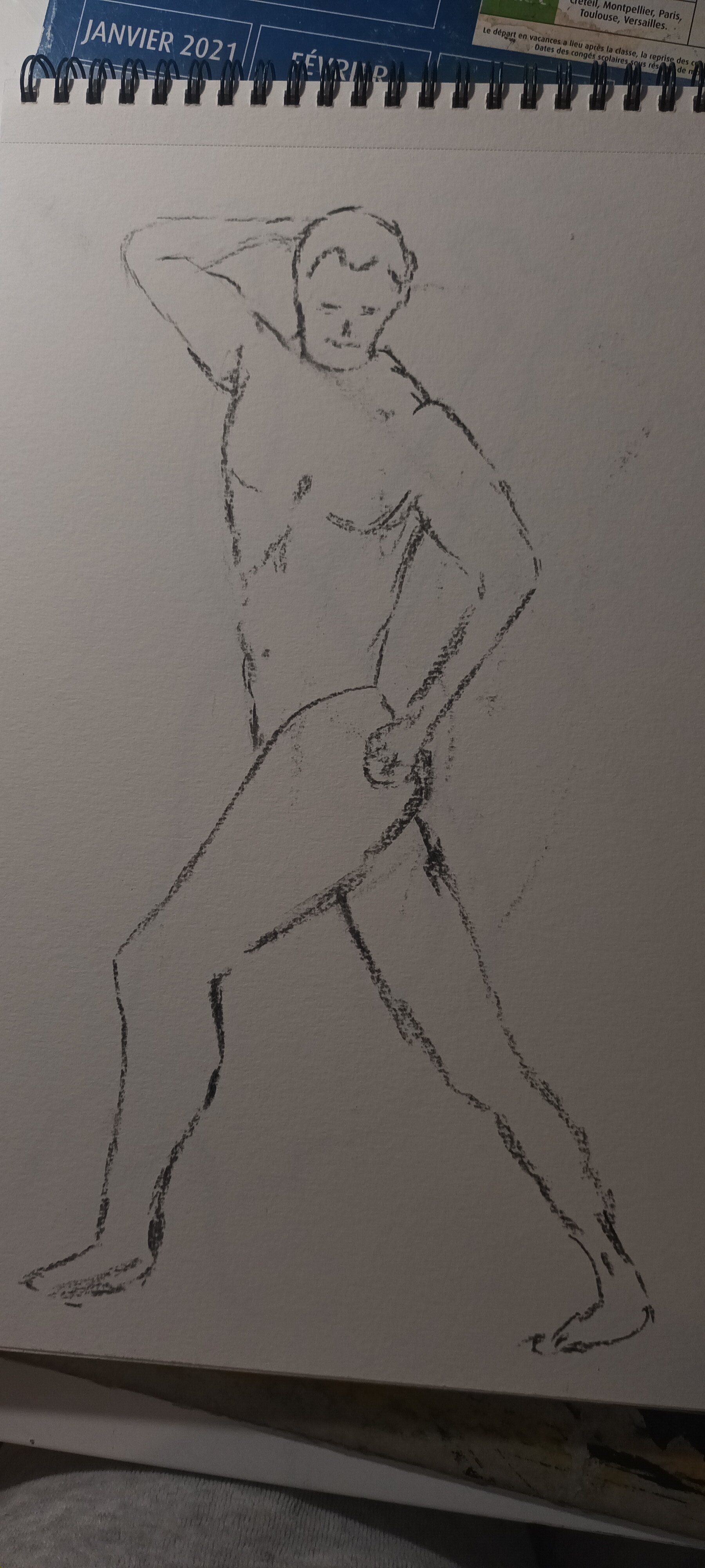 Pose simple en modèle vivant de Annie le 26 octobre 2023