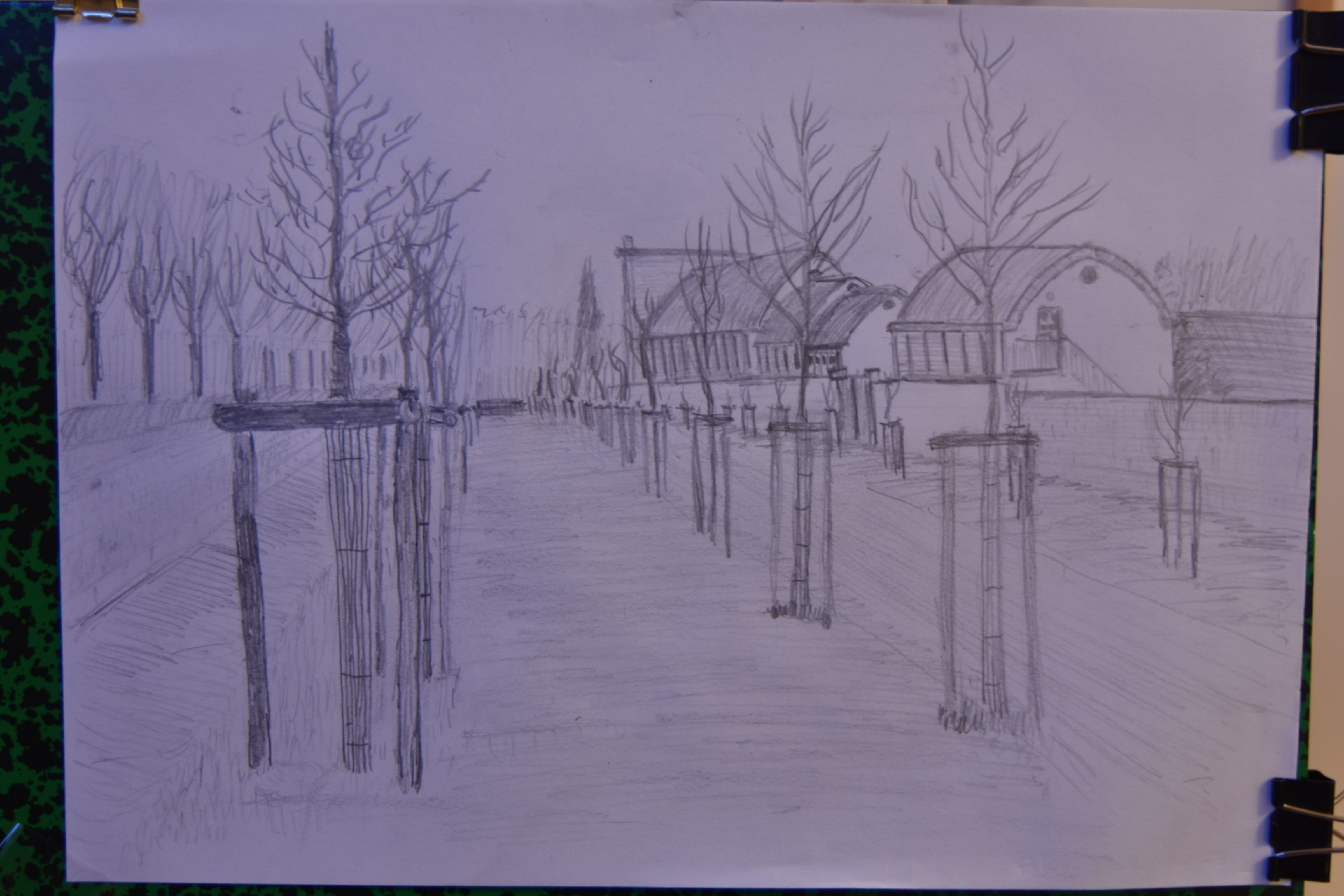 Perspective de paysage en Dessin de Fabien le 11 novembre 2023
