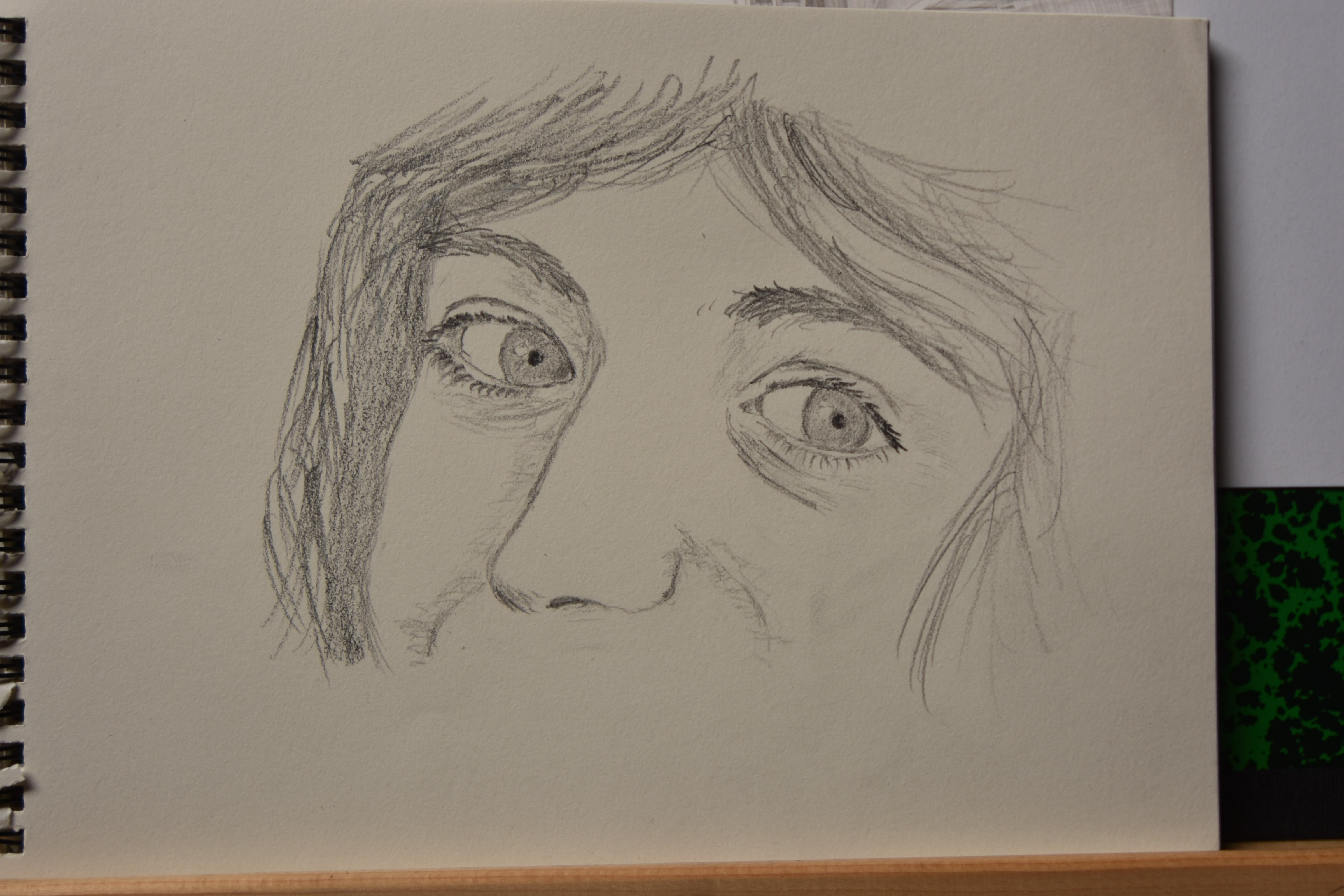 Apprendre à dessiner le visage : Les yeux de Fabien le 11 février 2024