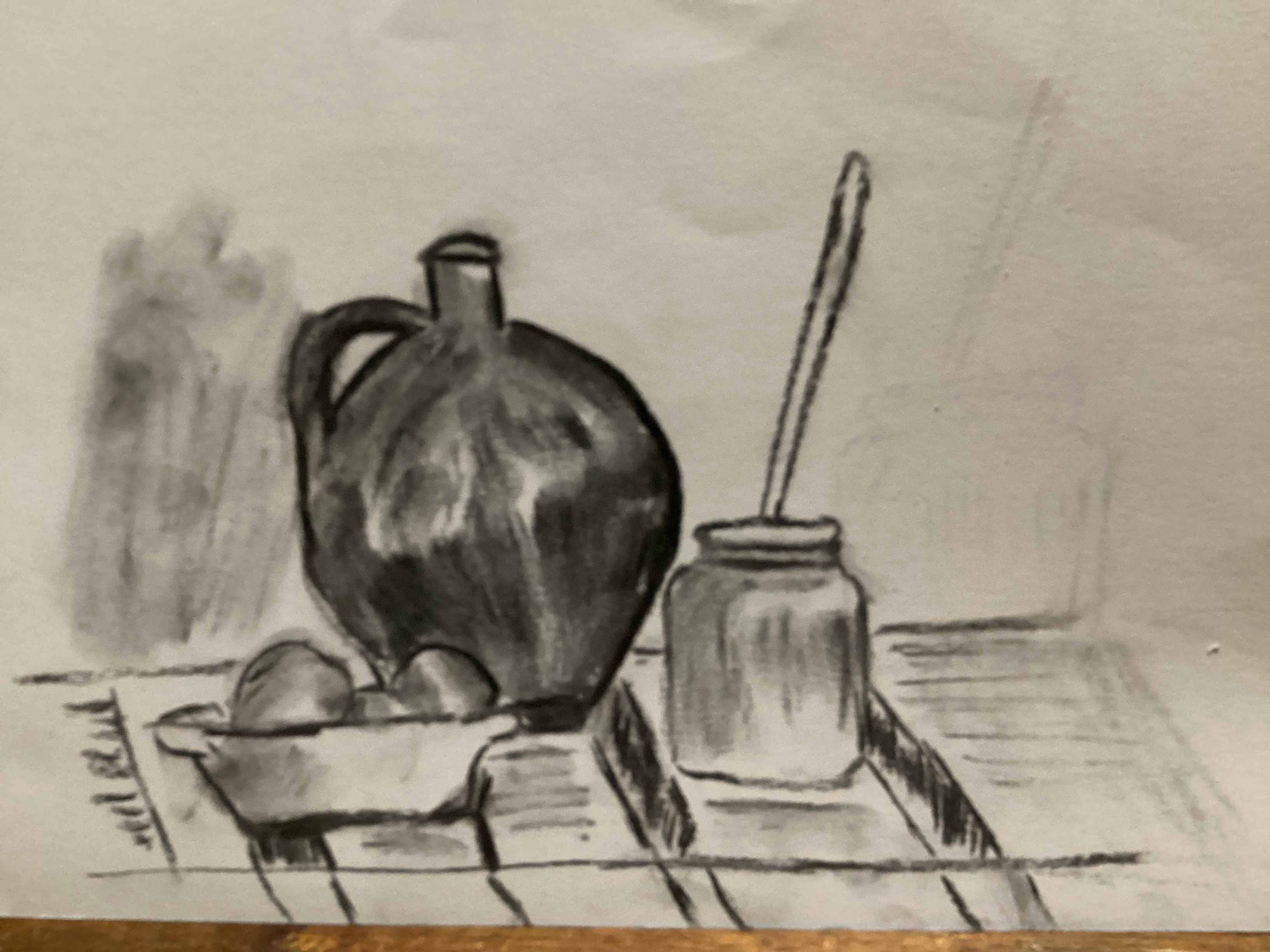 Dessiner une nature morte simple de Marguerite le 26 mars 2024