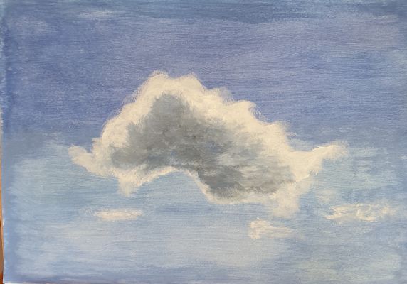 Peindre des Nuages à l'Acrylique de Dominique le 16 avril 2024