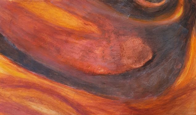 Un drapé à l'acrylique de Dominique le 26 avril 2024