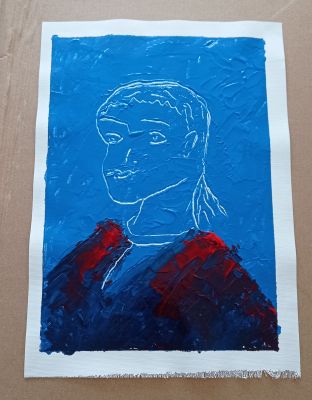 Première Découverte de la Peinture au Couteau à l'Acrylique de Isabelle le 01 mai 2024