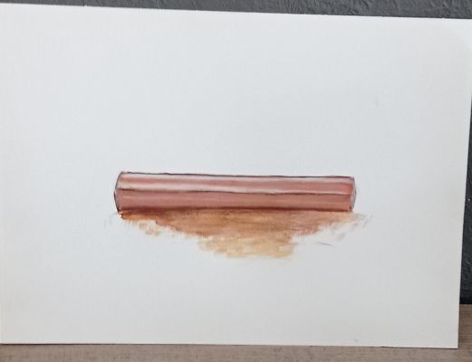 Représenter du métal à l'acrylique de Isabelle le 06 mai 2024