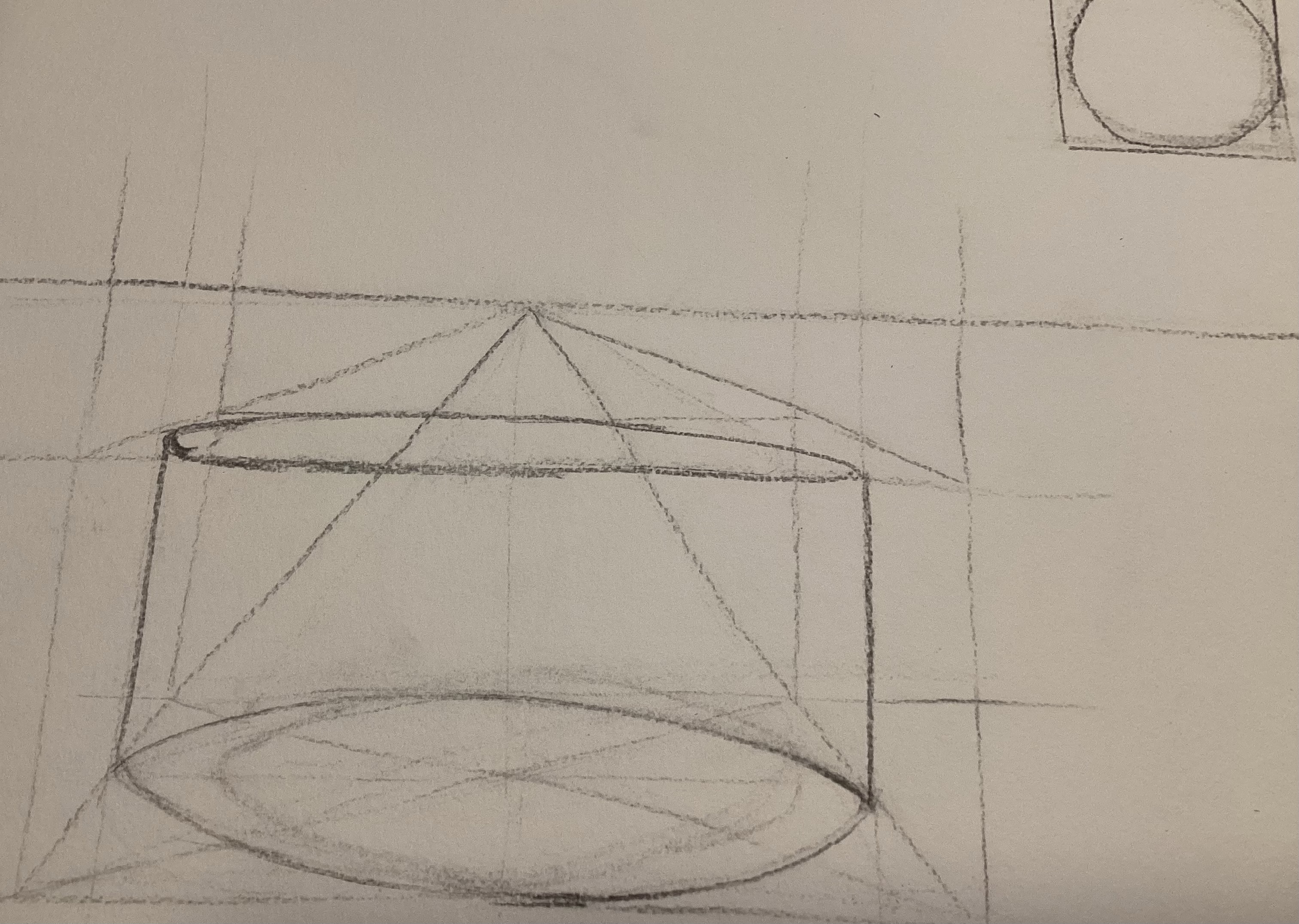 Dessiner cercles et cylindres en perspective de Marguerite le 01 juin 2024