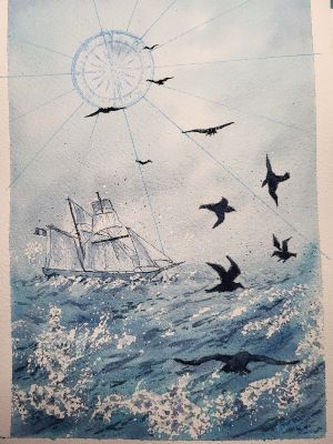 Comment Utiliser le Drawing Gum à l'Aquarelle de Séverine le 23 novembre 2024