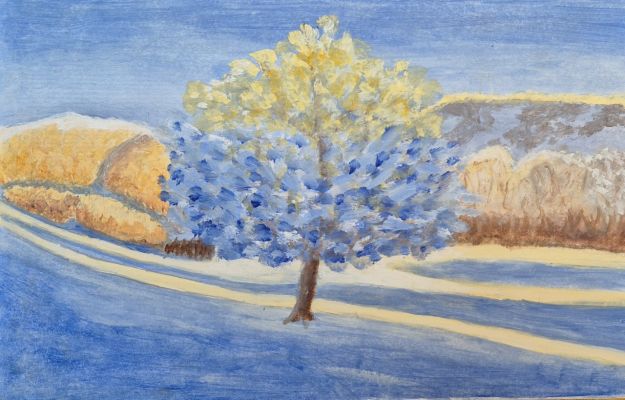 Maîtriser les blancs colorés à l'huile de Dominique le 03 mars 2025