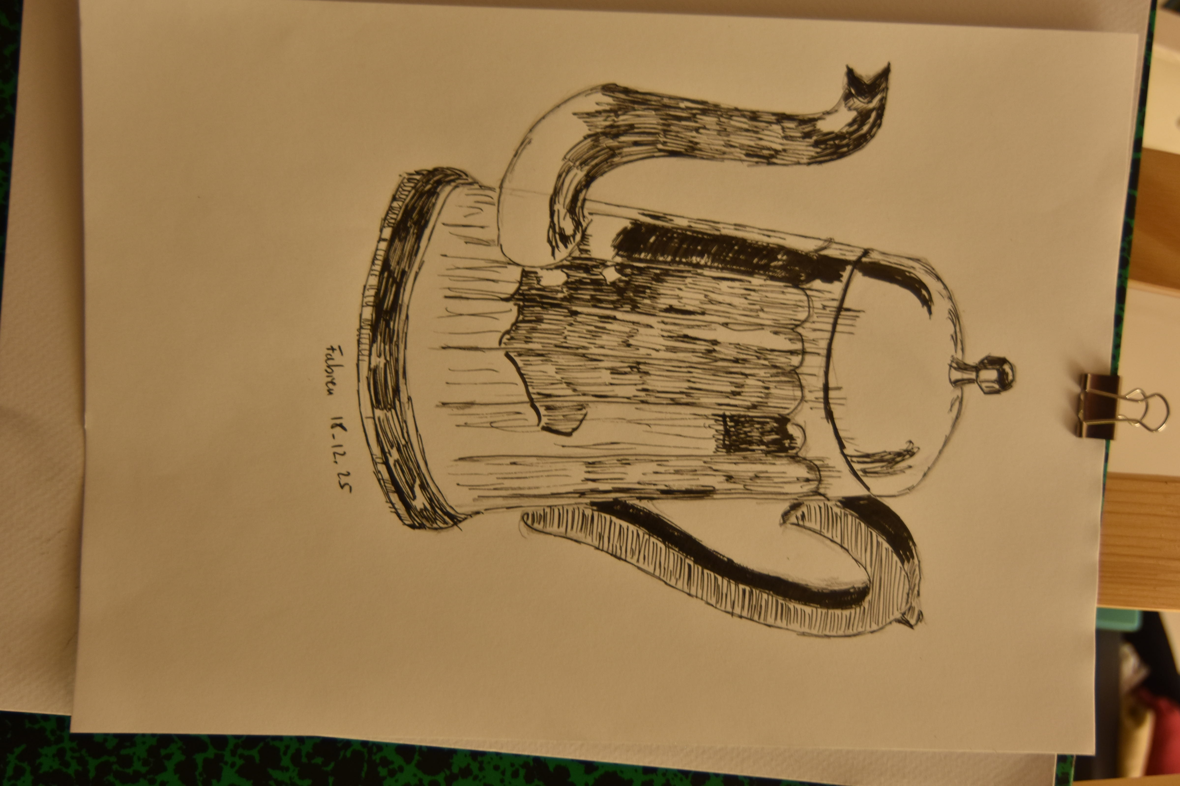 Dessiner une cafetière de Fabien le 18 décembre 2025