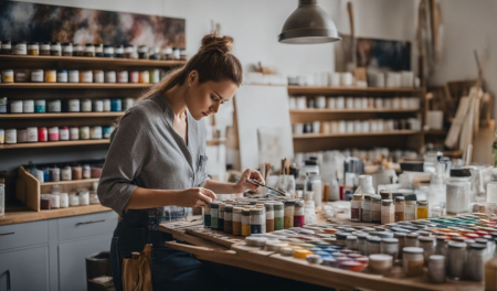 Comment conserver de la peinture acrylique ?