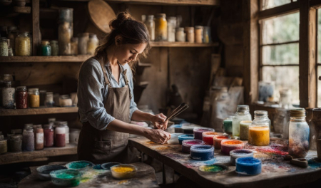 Comment faire des godets d'aquarelle maison ?
