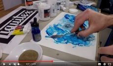 Comment jouer sur la transparence et fluidité de la peinture acrylique