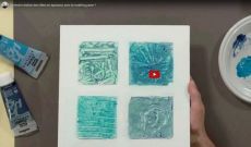 Comment réaliser des effets en épaisseur avec le modeling paste ?