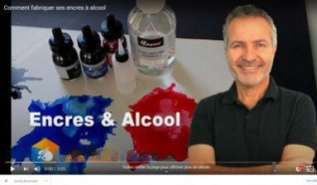 Comment fabriquer ses encres à alcool