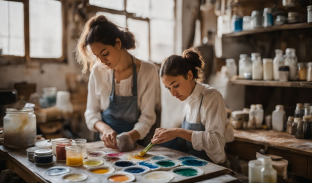 Comment fabriquer de l'aquarelle ?